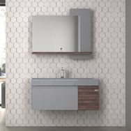 Pierre Cardin W09.100.102.910 Zen Antique White Linden 100 cm Banyo Dolabı