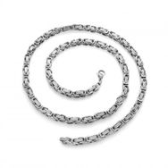 Pigado 316L Çelik Silver Renk 5 mm 60 cm Kral Zinciri Kolye