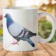 Pigeon Free Png Image Baskılı Kupa Bardak