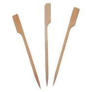 Pilelistore 12 cm 100 Adet Özel Ahşap Yassı Saplı Çöp Şiş Çubuğu