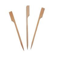 Pilelistore 25 cm 100 Adet Özel Ahşap Yassı Saplı Çöp Şiş Çubuğu