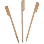 Pilelistore 9 cm 100 Adet Özel Ahşap Yassı Saplı Çöp Şiş Çubuğu