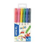 Pilot Frixion Colors 6'lı Silinebilir Keçeli Kalem Seti