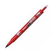 Pilot SCA-TM-R-BG Kırmızı Twin Marker