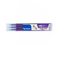 Pilot Silinebilir Mor 3'lü 0.7 mm Roller Kalem Refili