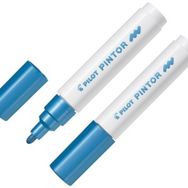 Pilot SW-PT-M-ML M Metalik Mavi Pintor Dekorasyon Kalemi