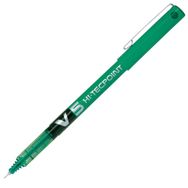 Pilot V5 Hi-Tecpoint Yeşil İğne Uçlu Kalem