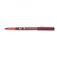Pilot V7 Tecpoint Sıvı Mürekkepli Kırmızı İğne Uçlu Roller Kalem