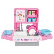 Pilsan 03 602 Pembe Hamarat Musluklu Mutfak Seti