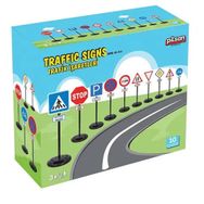 Pilsan 10 Parça Büyük Boy Trafik İşaretleri Seti