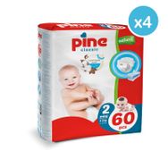 Pine Classic No:2 Mini 240 Adet Bebek Bezi