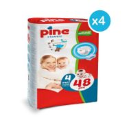 Pine Classic No:4 Maxi 192 Adet Bebek Bezi