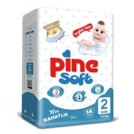Pine Soft No:2 Mini 38 Adet Bebek Bezi