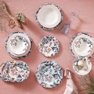 Pink And More Lacivert Kahve 6 Kişilik 24 Parça Yemek Takımı