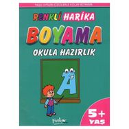 Pinokyo Yayınları Renkli Harika Boyama Okula Hazırlık (5+Yaş)