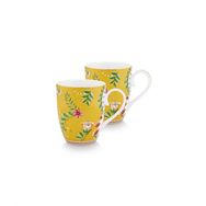 PIP STUDIO La Majorelle 2'li 350 ml Sarı Büyük Mug Seti