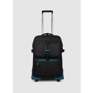 Piquadro BV6379C2O Siyah Çekçekli Kumaş Unisex Valiz