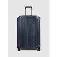 Piquadro BV6394PQL Lacivert Büyük Boy Çekçekli Sert Unisex Valiz