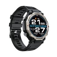 Piranha 9924 Gümüş Siyah Akıllı Saat