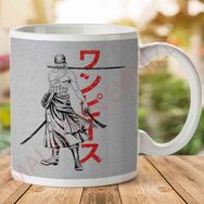 Pirate Hunter Kanji One Piece Baskılı Kupa