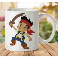 Pirate Transparent Baskılı Kupa Bardak