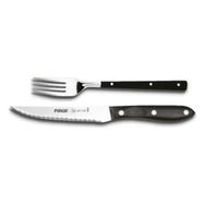Pirge 12 cm Biftek Bıçağı Çatal Seti