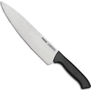 Pirge 38261 21 cm Siyah Ecco Dişli Şef Bıçağı