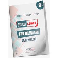 Pisagoor 8. Sınıf 1. Dönem 14'lü Fen Bilimleri Denemesi Zeka Küpü Yayınları