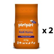 Pisipisi 10 kg x 2 Adet Sabun Kokulu İnce Taneli Topaklaşan Kedi Kumu