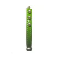 PisyCat Yeşil 10 mm 30 cm İncili Kedi Tasması