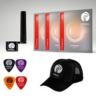 Pitbull Klasik Silver Seri Yüksek Hard Tansiyon SET SCG HT 3'lü Set Gitar Teli