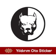 Pitbull Oto Sticker