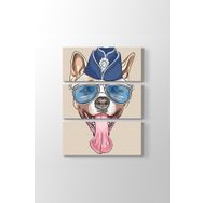 Pitbull Popart Tablosu