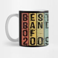 Pixxa 11TH Wedding Anniversary Gift For Him Or Her Retro Vintage Best Band Of 2009 Kupa Bardak