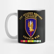 Pixxa 1st Aviation Brigade (Provisional) - Vietnam War W Svc Kupa Bardak