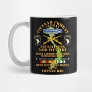 Pixxa 2nd Bn 502ND Infantry 101ST Abn Operation Hawthorne W Vn Svc Kupa Bardak
