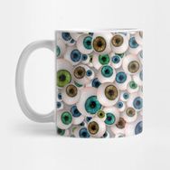 Pixxa 99 Eyeballs Â€  Â€  Spooky Patterned Eye Design Kupa Bardak