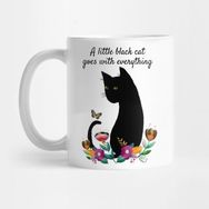 Pixxa A Little Black Cat Goes With Everything Kupa Bardak