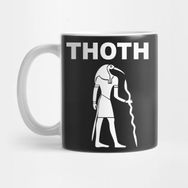Pixxa Ancient Egyptian God Thoth Kupa Bardak