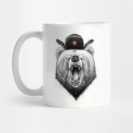 Pixxa Angry Russian Bear Kupa Bardak