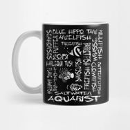 Pixxa Aquarist Gifts Hobbyist Saltwater Aquarium Fishes Kupa Bardak