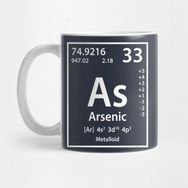 Pixxa Arsenic Element (White) Kupa Bardak
