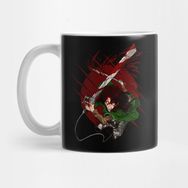 Pixxa Attack On Titan Levi God Mode Kupa Bardak