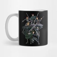 Pixxa Attack On Titan Squad Levi Kupa Bardak