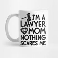 Pixxa Attorney Gifts For Women Lawyer And Mom Nothing Scares Me Kupa Bardak