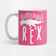 Pixxa Auntiesaurus Rex Auntie Gift Kupa Bardak