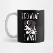 Pixxa Australian Shepherd I Do What I Want Kupa Bardak