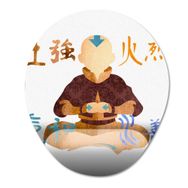 Pixxa Avatar the Last Airbender Bilek Destekli Oval Marjinal 4 Mouse Pad