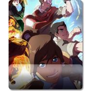 Pixxa Avatar the Legend of Korra Bilek Destekli Renkli 2 Mouse Pad
