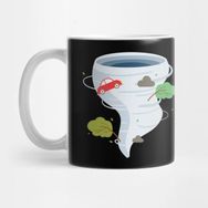 Pixxa Awesome Tornado Storm Chaser Severe Weather Lover Kupa Bardak